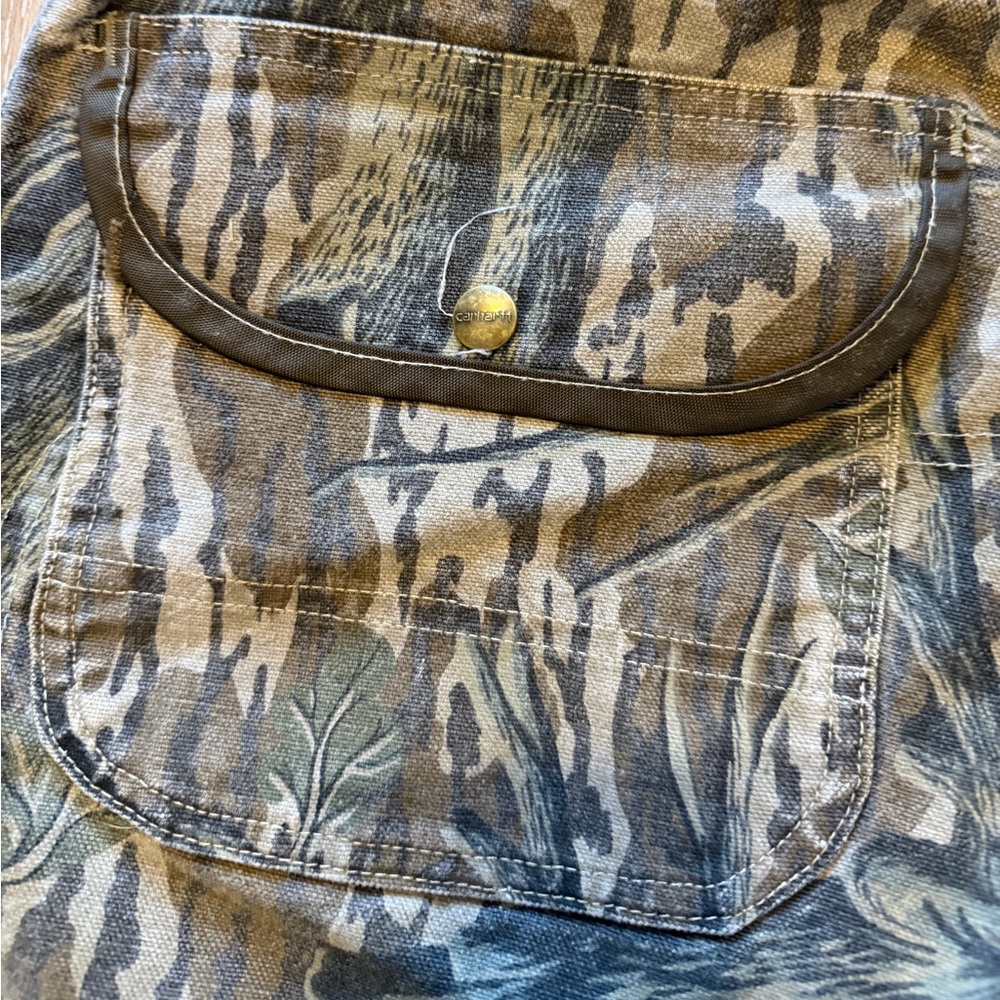 Rare 90’s Carhartt jeans Camouflage Pants Size 38 men’s vintage camo hunting - Picture 11 of 15